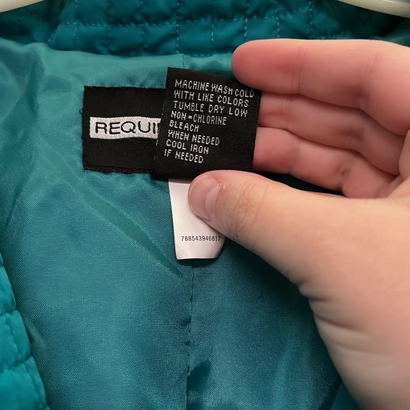 Requirements Teal Lightweight Jacket - Picture 6 of 7